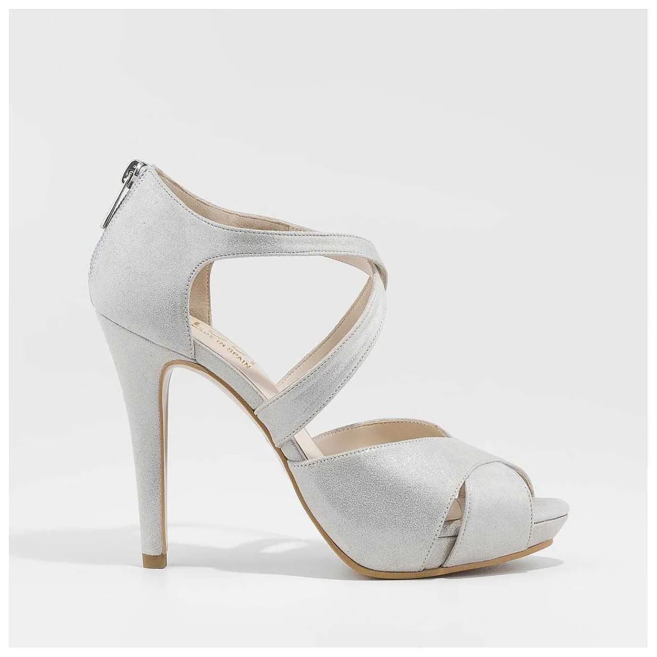 Mujer LODI Sandalias De Novia^Sandalias De Novia Plateadas Goya