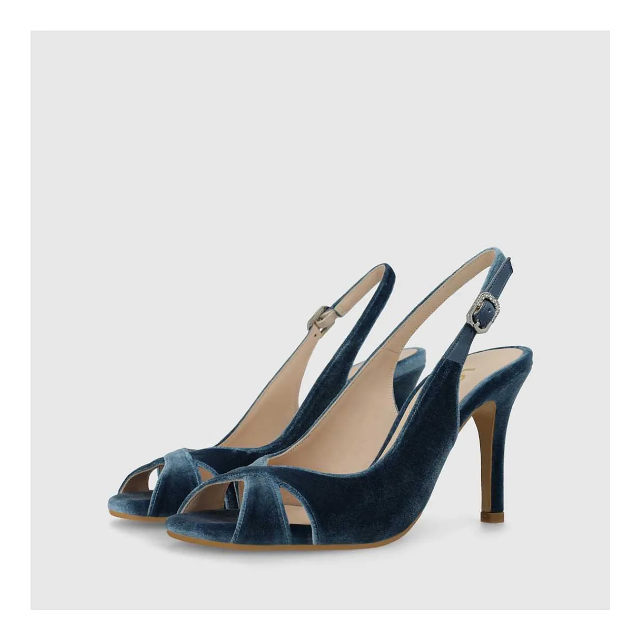 Mujer LODI Sandalias De Novia^Sandalias De Novia Terciopelo Azul Siula-Teno